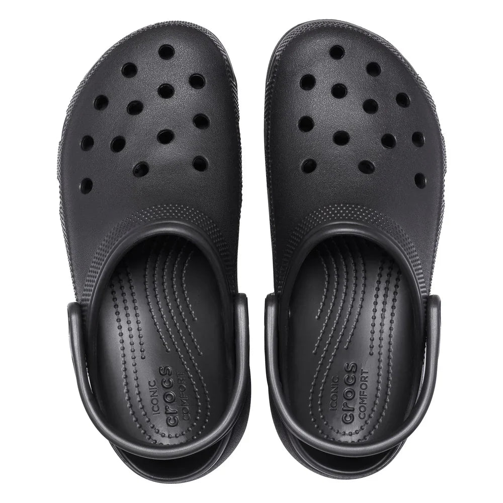 Classic Platform Clog - Black