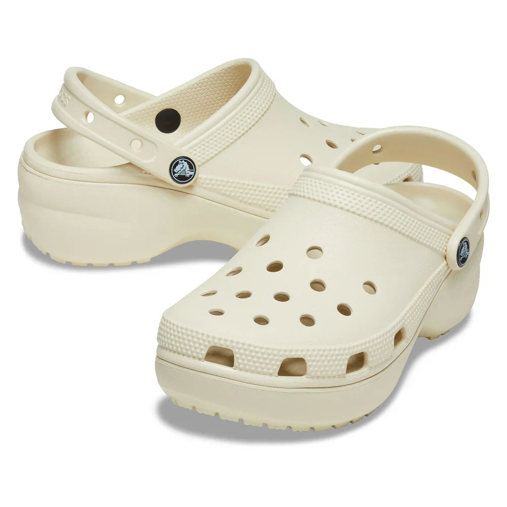 Classic Platform Clog - Bone