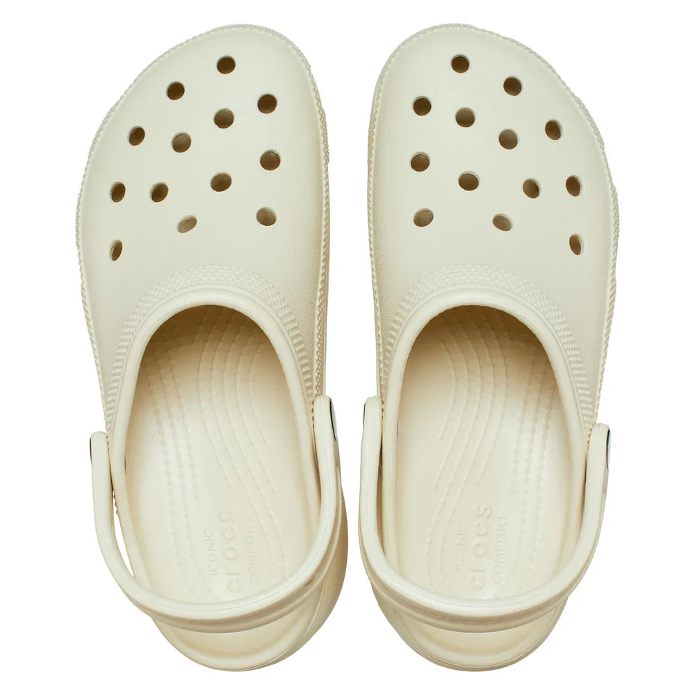 Classic Platform Clog - Bone