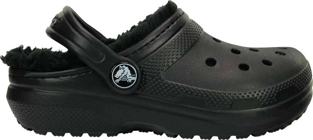 Classic Lined Clog Kids (Age 5+) - Black/Black