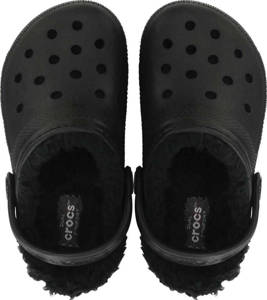 Classic Lined Clog Kids (Age 5+) - Black/Black