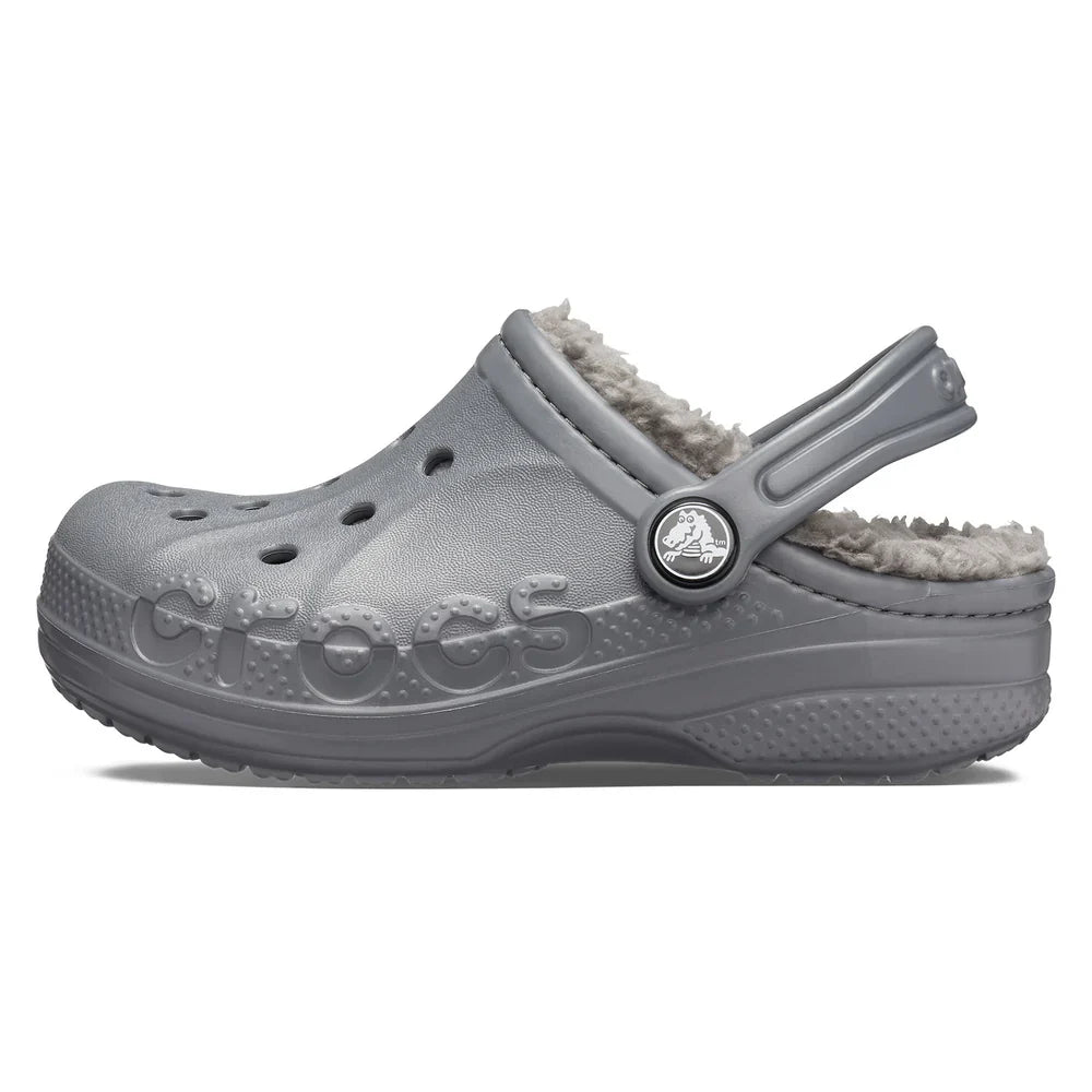 Baya Lined Clog Kids (Age 5+) - Charcoal/Charcoal