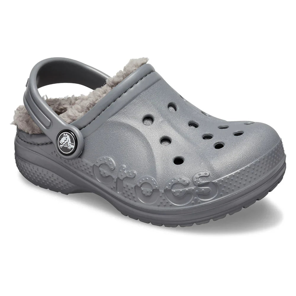 Baya Lined Clog Kids (Age 5+) - Charcoal/Charcoal