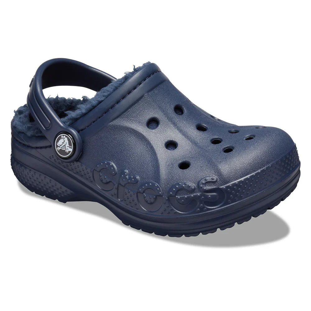 Baya Lined Clog Kids - Navy/Navy