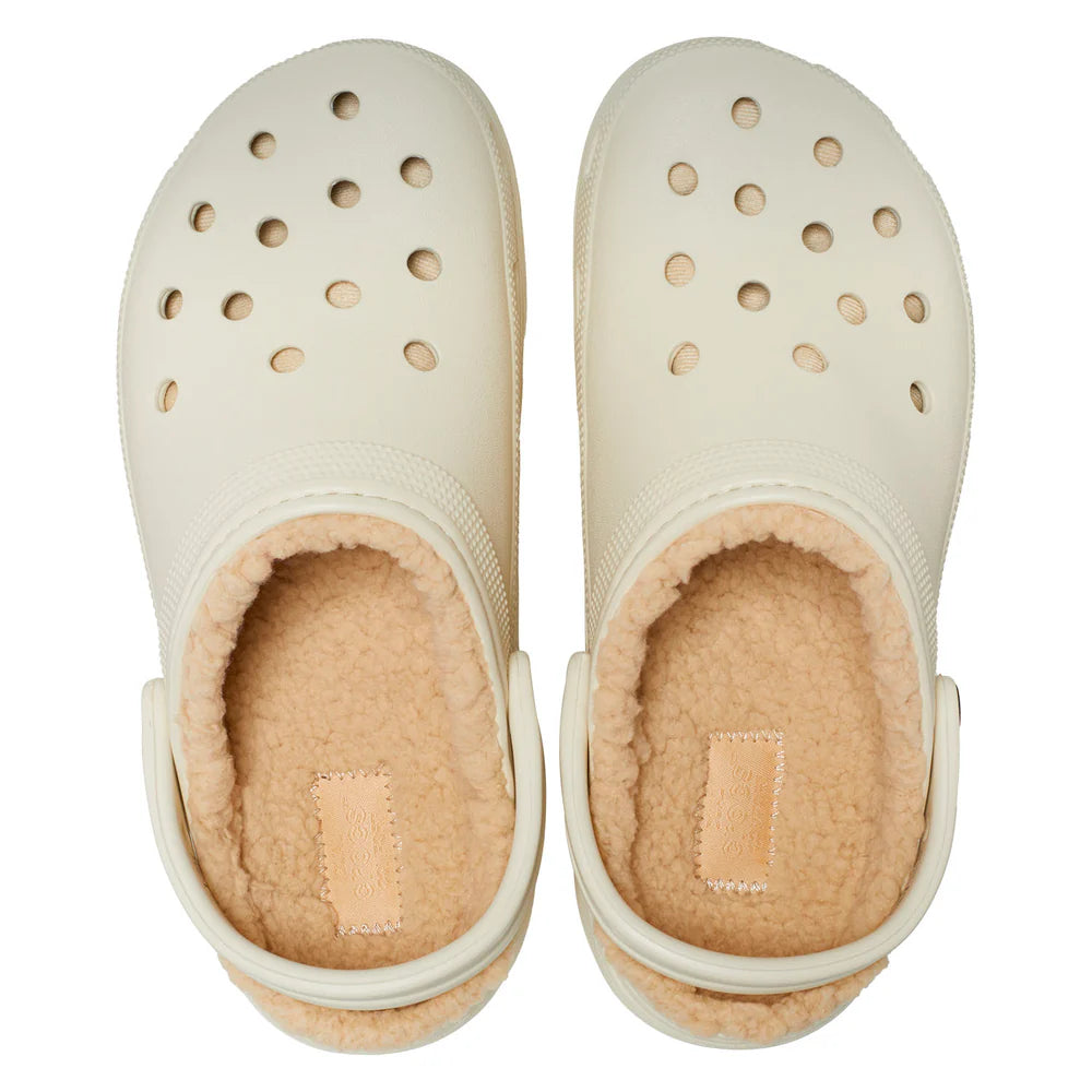 Classic Platform Lined Clog Womens - Bone
