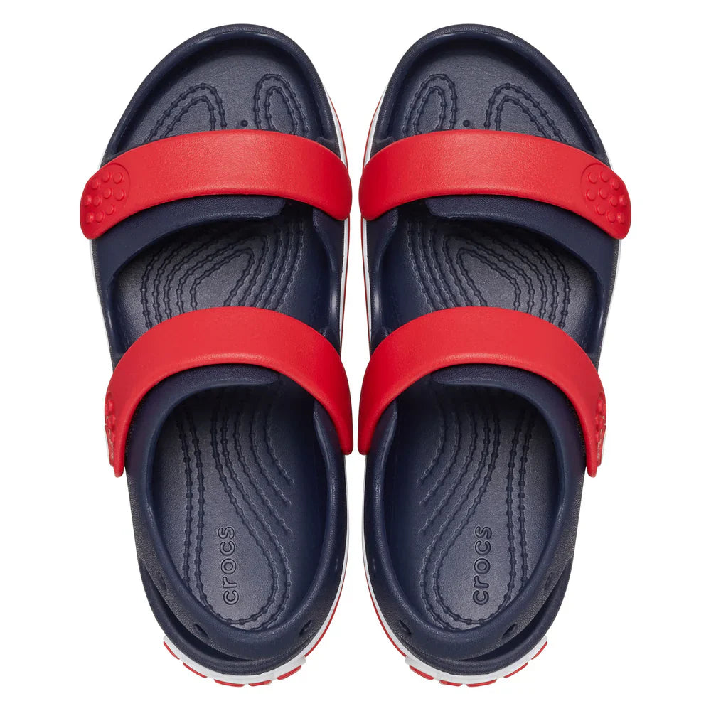 Crocband Cruiser Sandal Kids (Age 5+) - Navy/Varsity Red