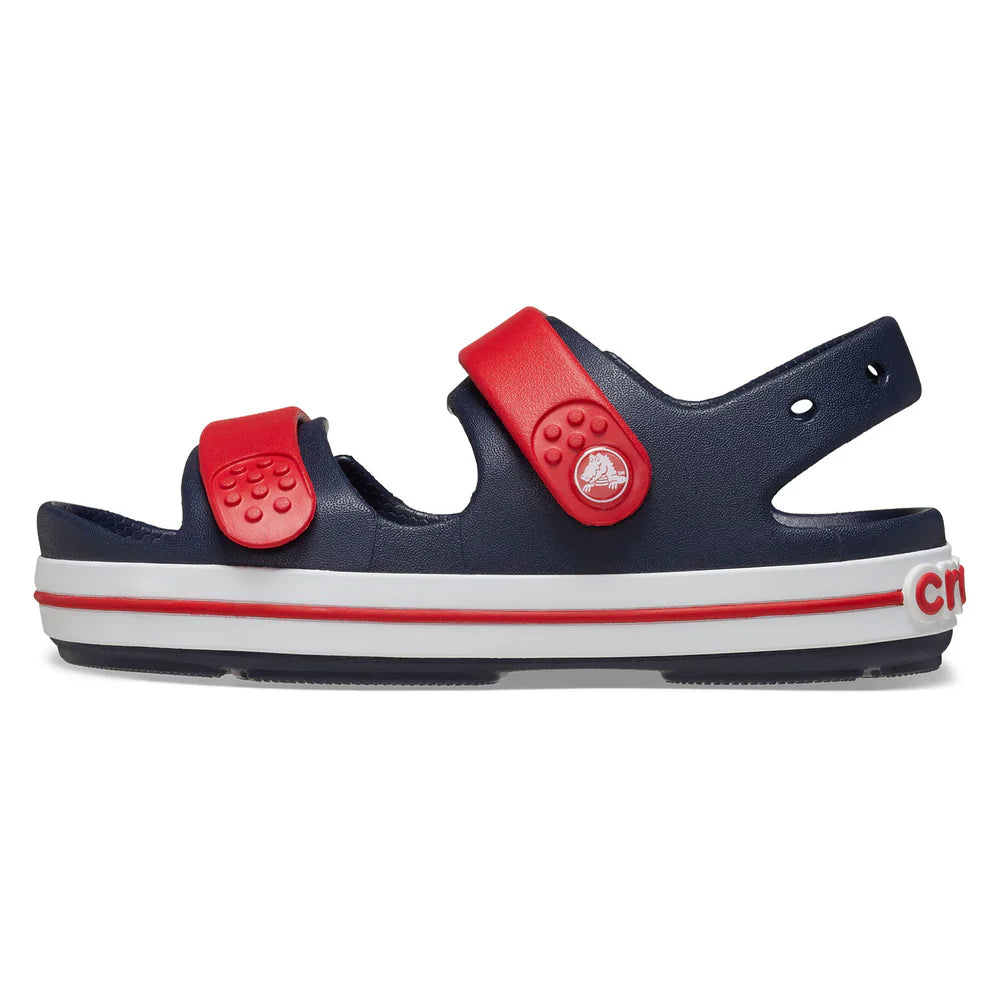 Crocband Cruiser Sandal Toddler (Age 1-5) - Navy/Varsity Red