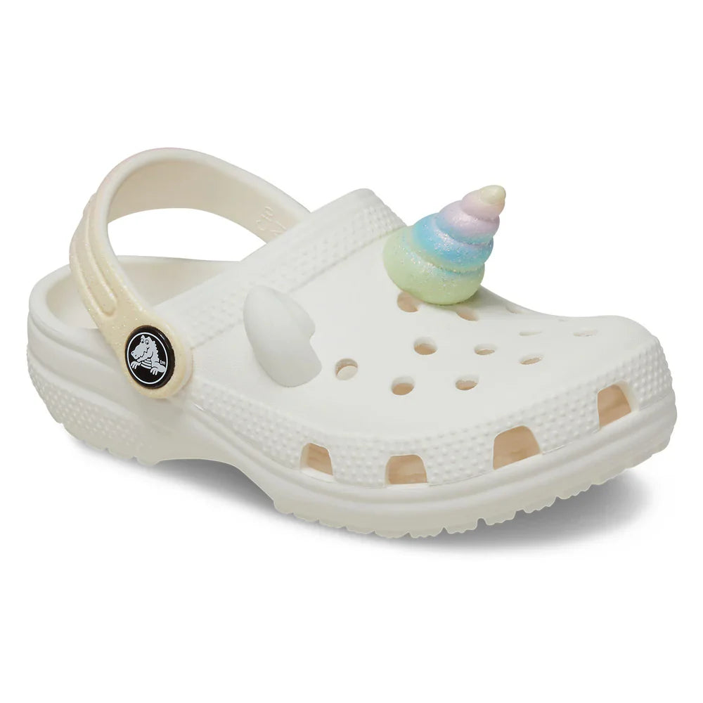 Classic I AM Rainbow Unicorn Clog Toddler (Age 1 - 5) - Chalk
