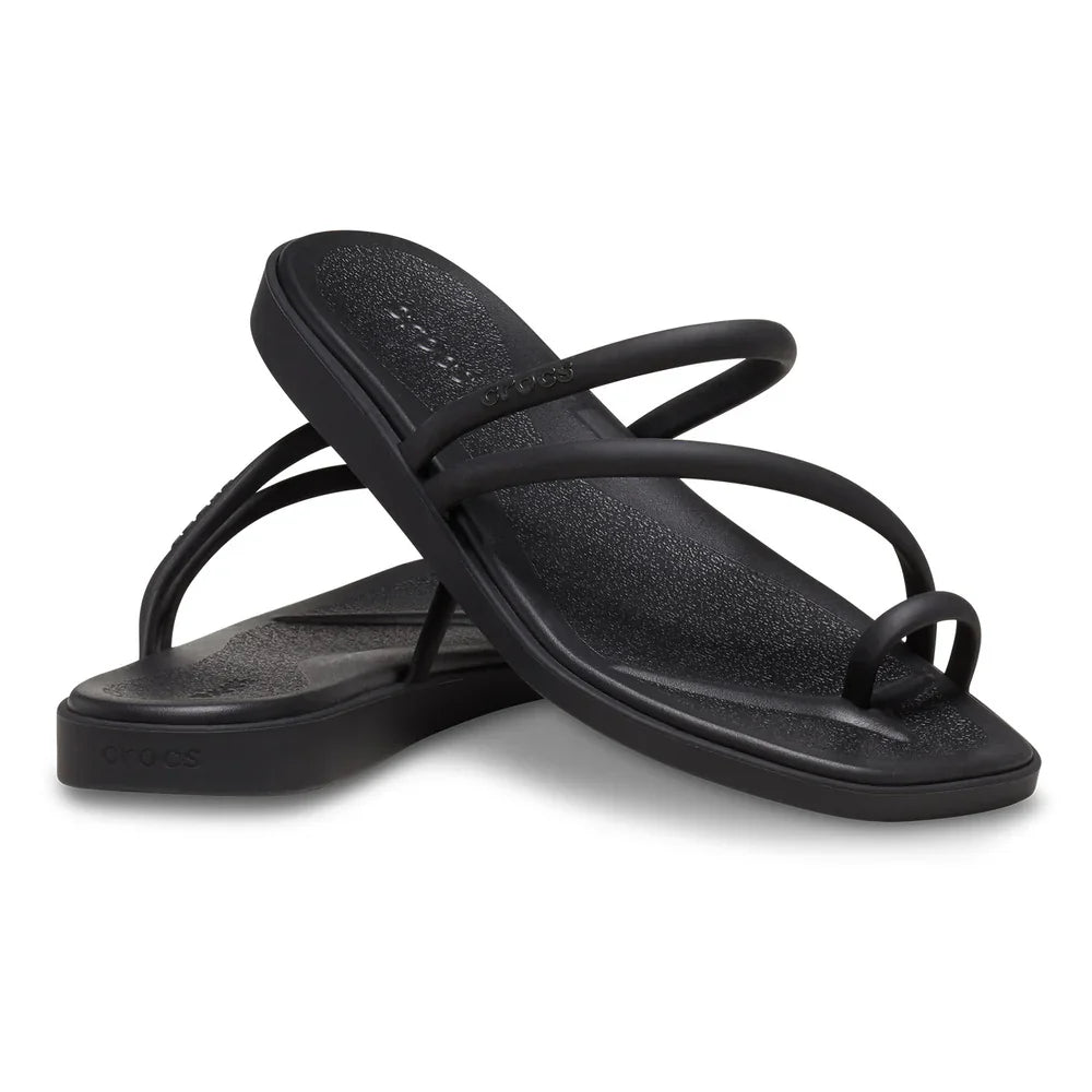 Miami Toe Loop Sandal - Black