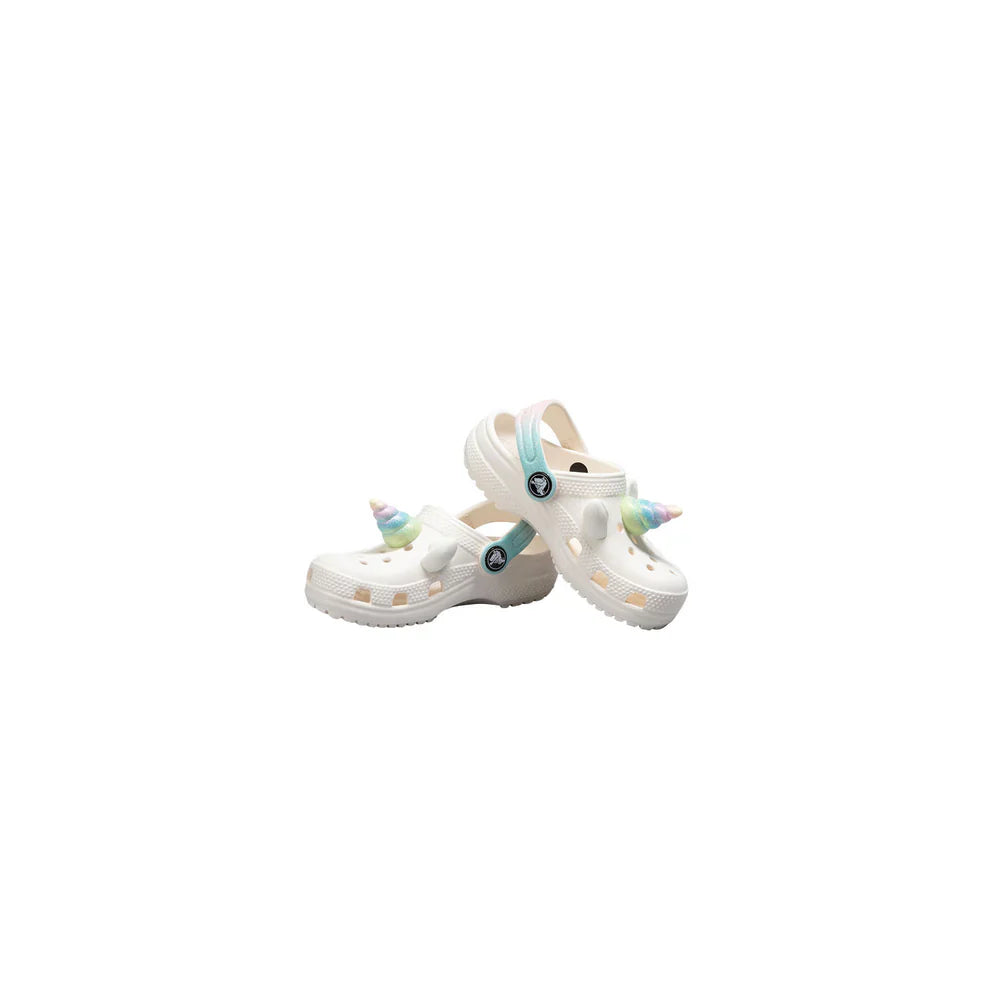 Classic I AM Rainbow Unicorn Clog Toddler (Age 1 - 5) - Chalk