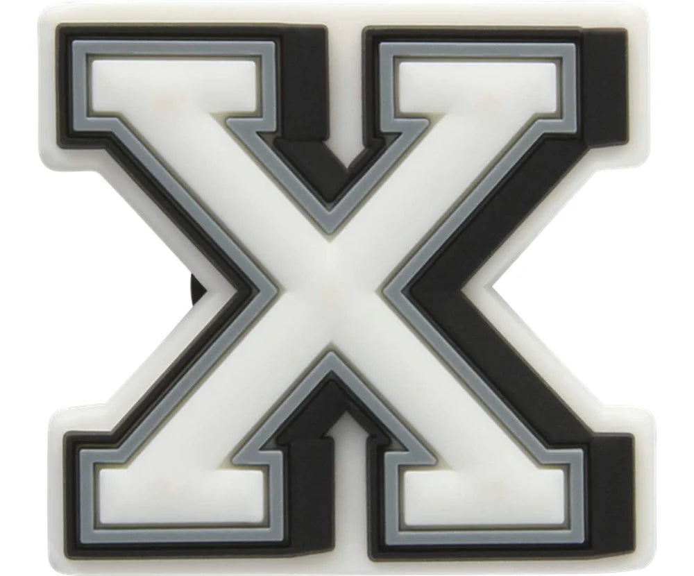 Letter X Jibbitz