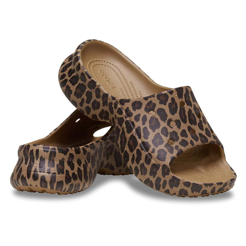 Bae Animal Slide - Sepia/Leopard