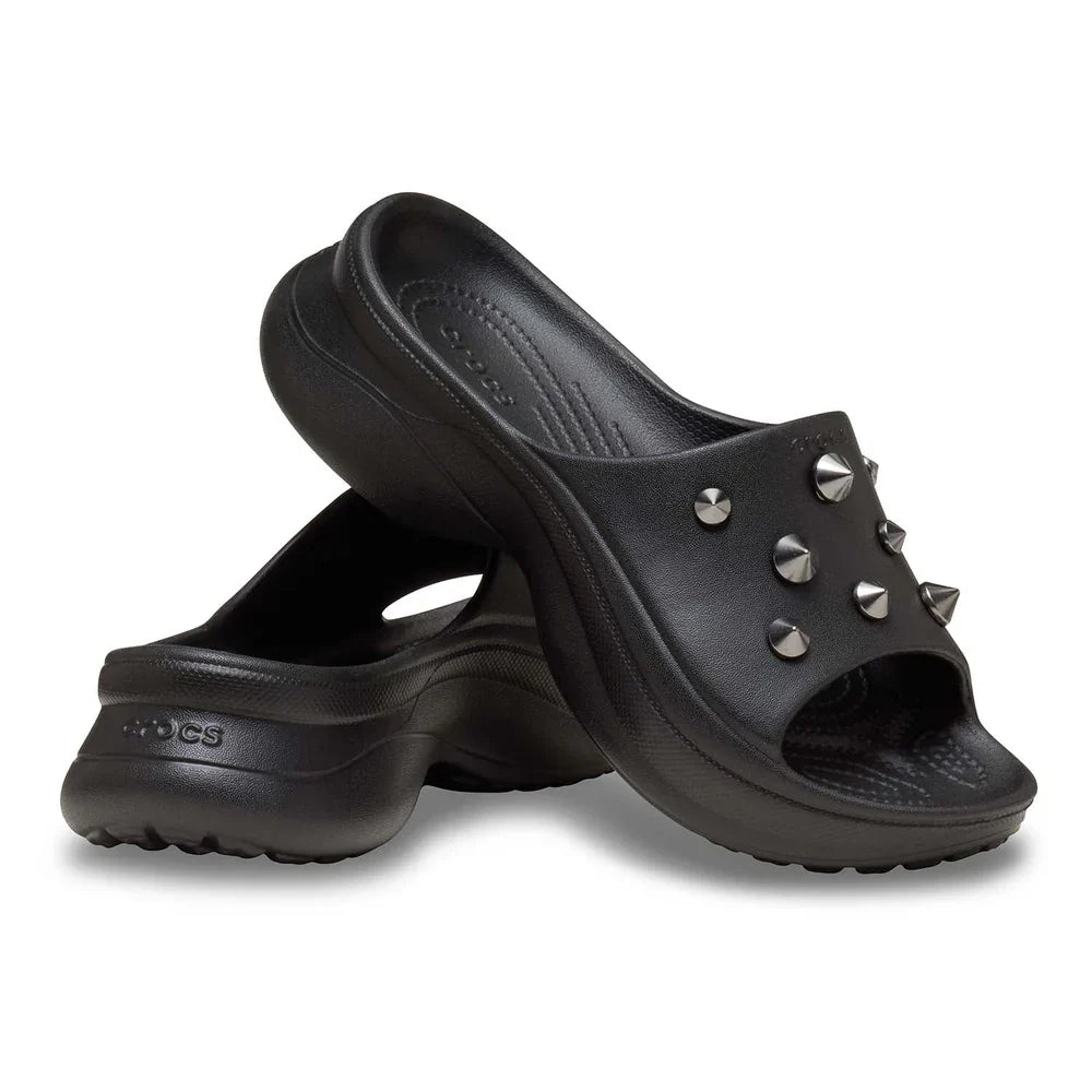 Bae Studded Slide - Black