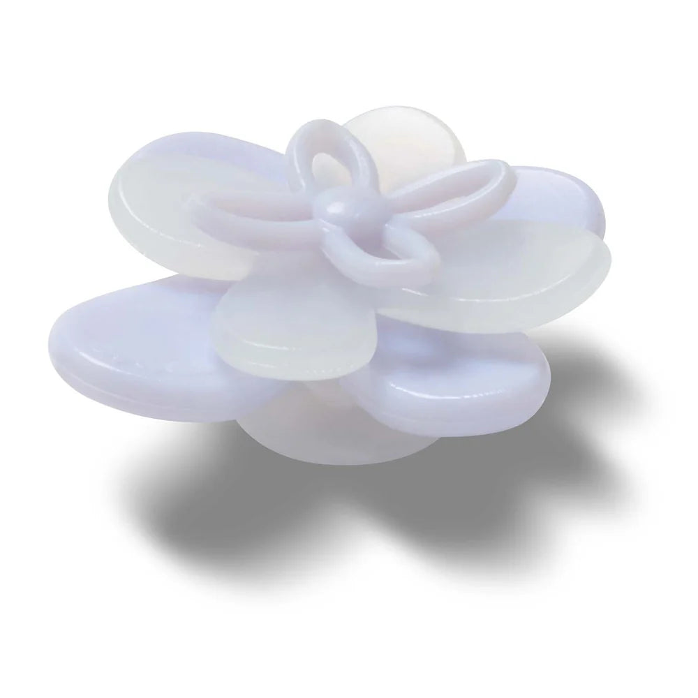 Blooming Light Blue Flower Jibbitz