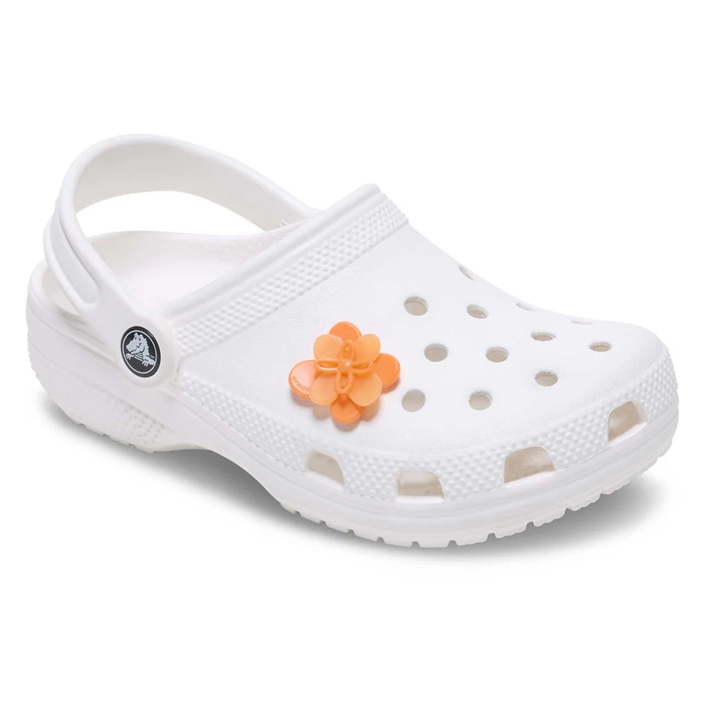 Blooming Orange Flower Jibbitz