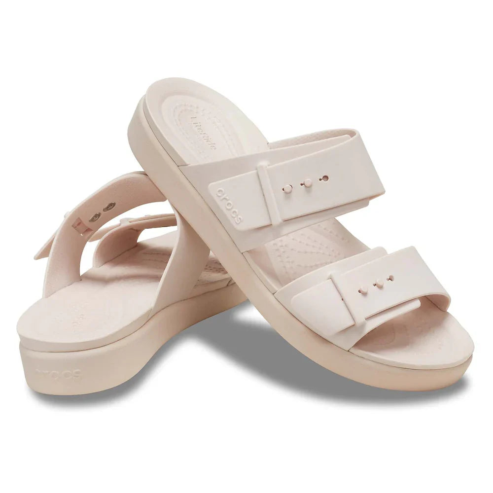 Brooklyn Buckle Low Sandal - Quartz