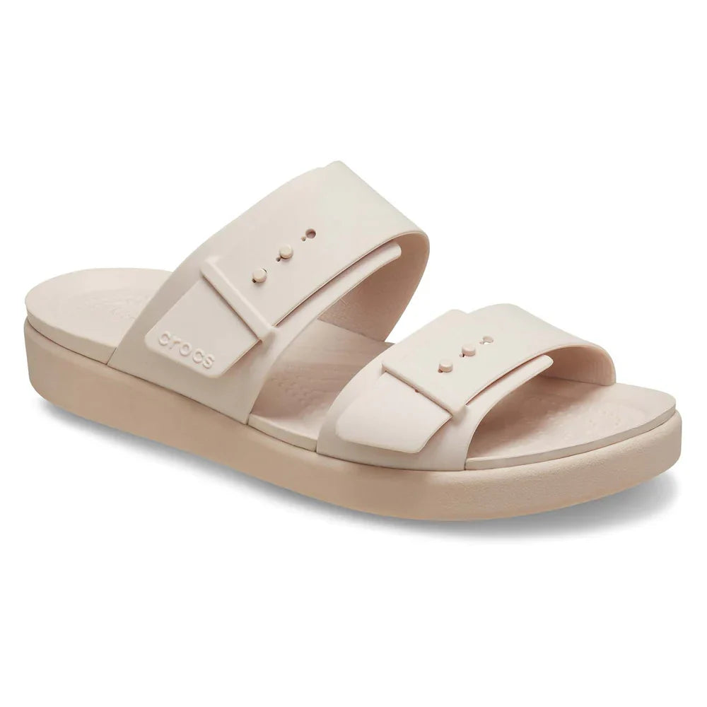 Brooklyn Buckle Low Sandal - Quartz