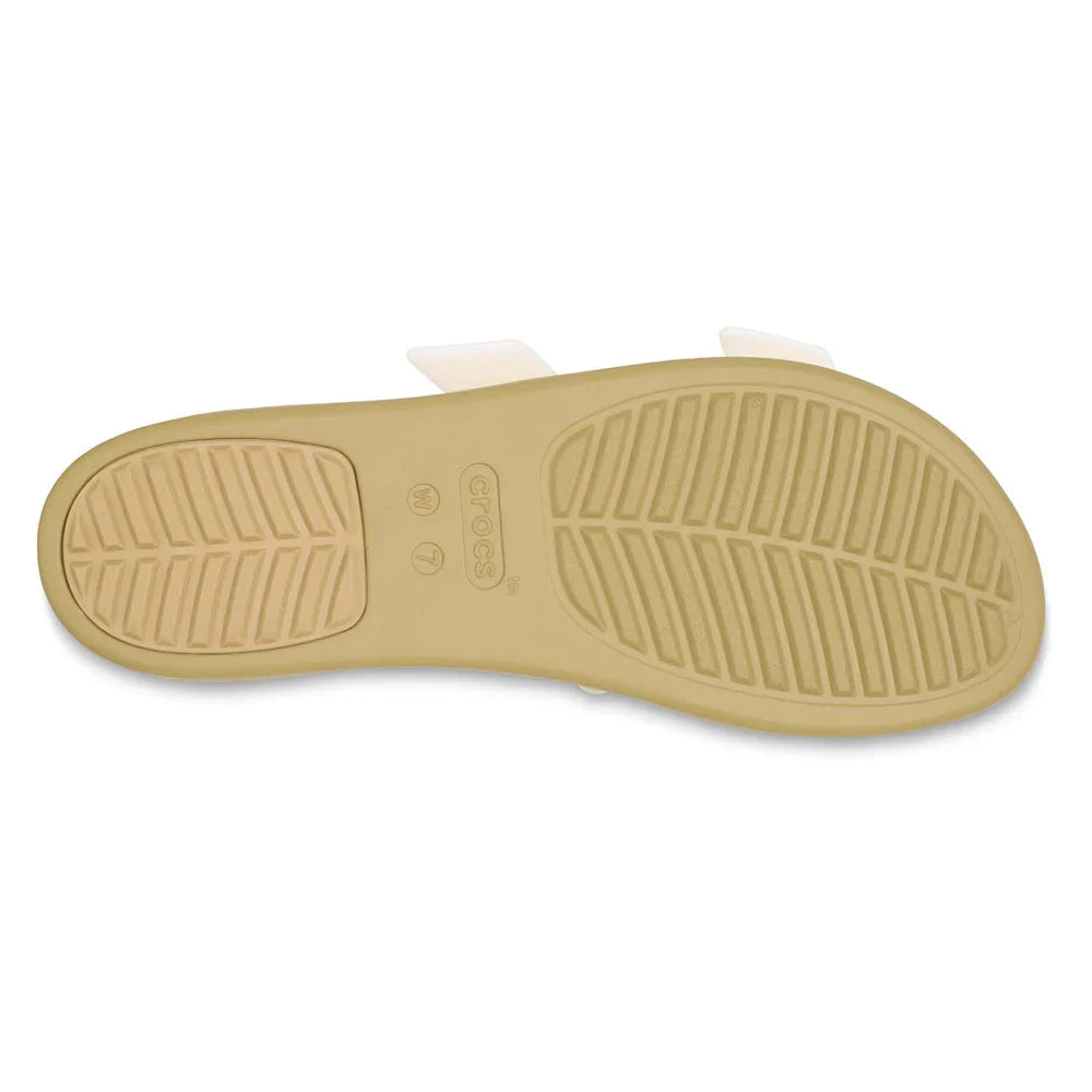 Brooklyn Buckle Low Sandal - ChalkTan