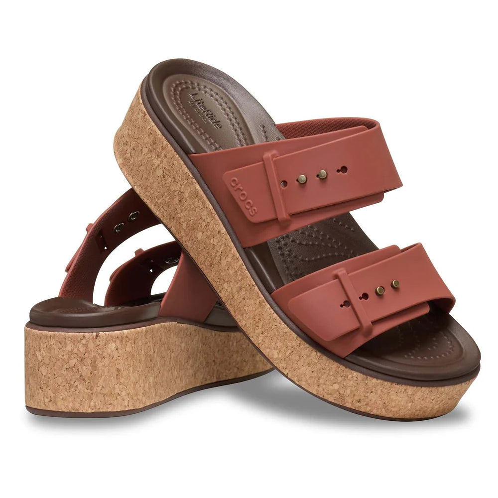 Brooklyn Cork Buckle - Rust