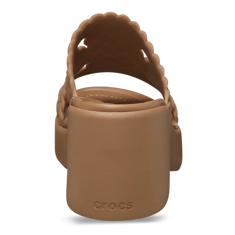 Brooklyn Woven Slide Heel - Sepia