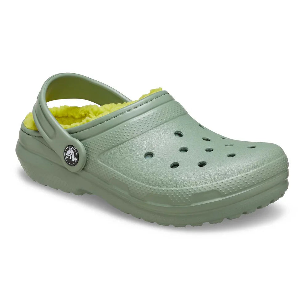 Classic Lined Clog Kids (Age 5+) - Moss