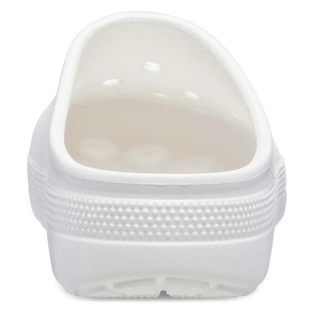 Classic Low Profile Clog - White