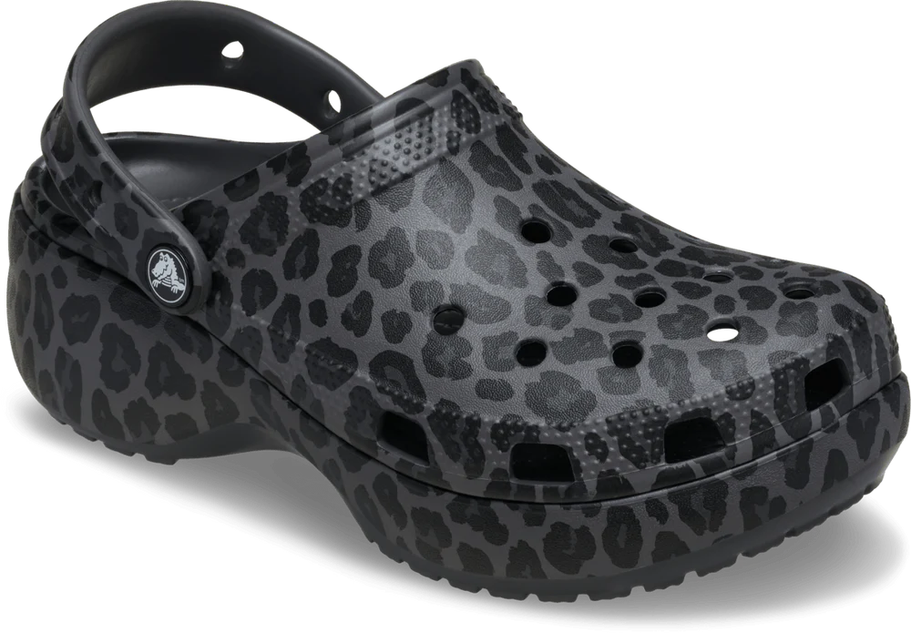 Classic Platform Animal Clog - Black Sand