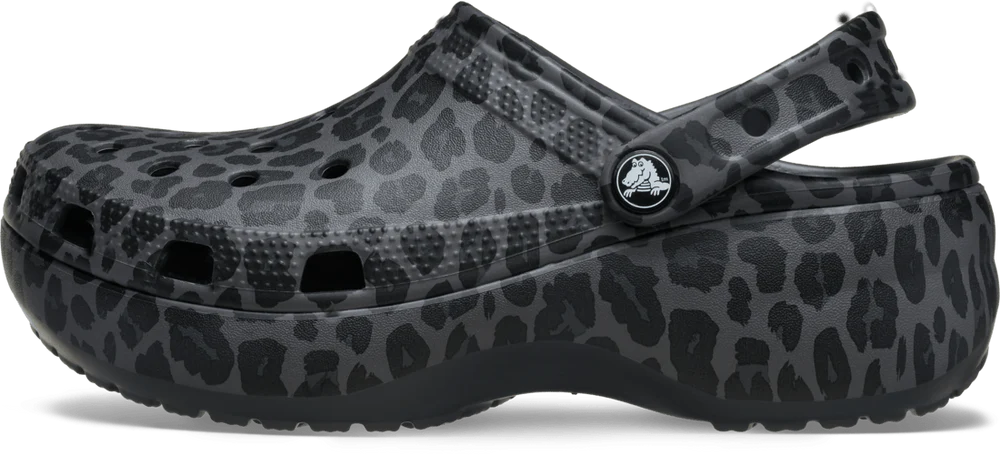 Classic Platform Animal Clog - Black Sand