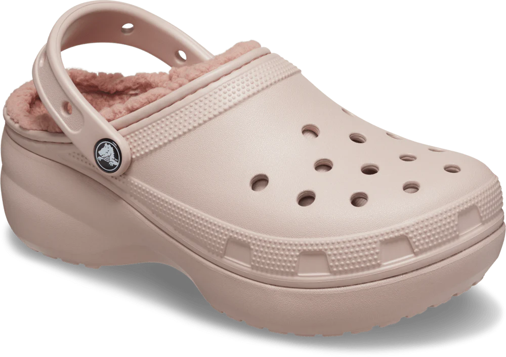 Classic Platform Lined Clog Womens - Pink Clay