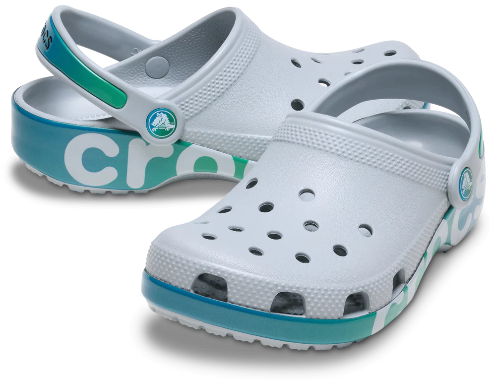 Classic Reflector Clog Kids (Age 5+) - Mirage/Multi