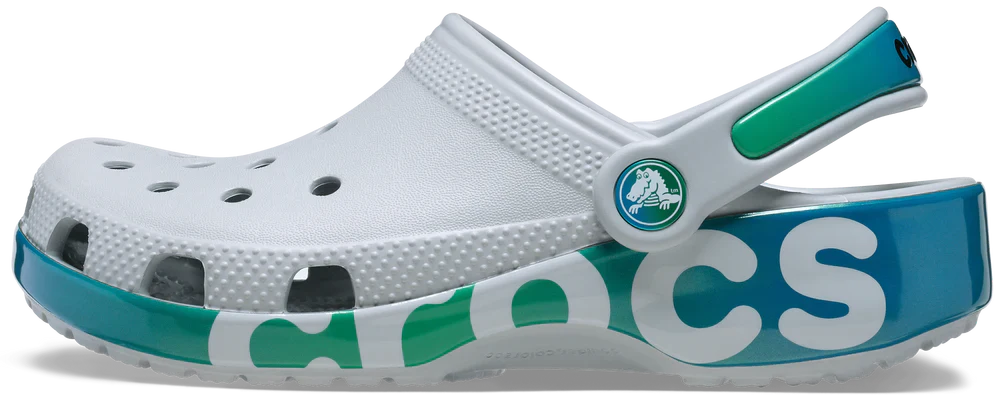 Classic Reflector Clog Kids (Age 5+) - Mirage/Multi