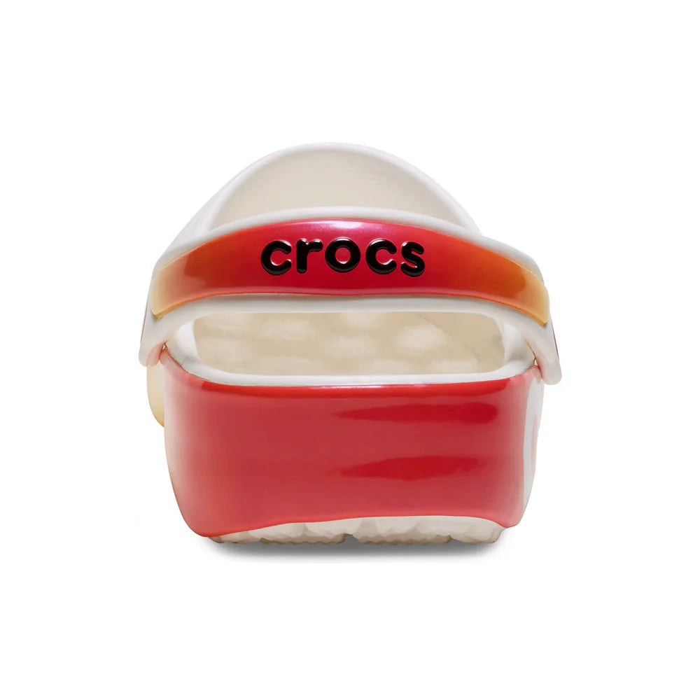 Classic Reflector Clog Kids (Age 5+) - White/Multi
