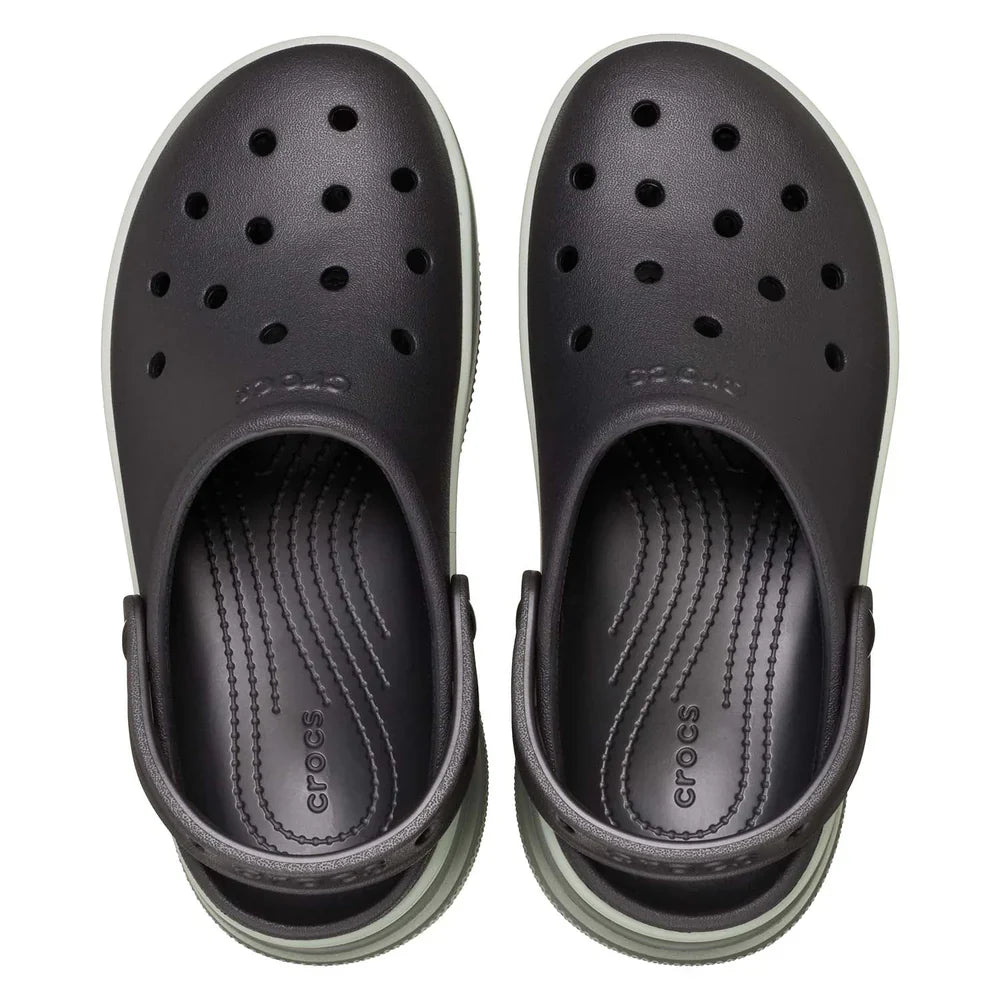 Classic Stacked Clog - Black