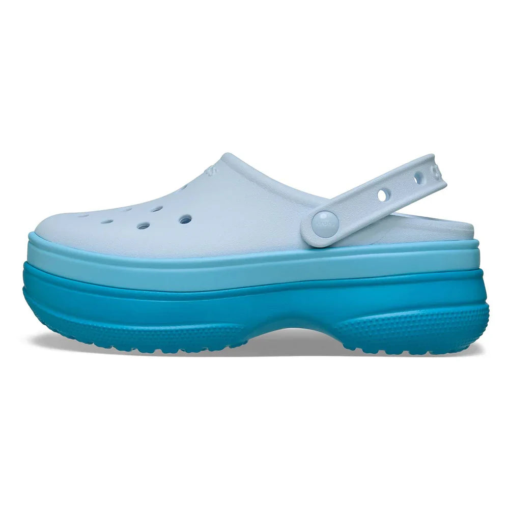Classic Stacked Clog - Marina