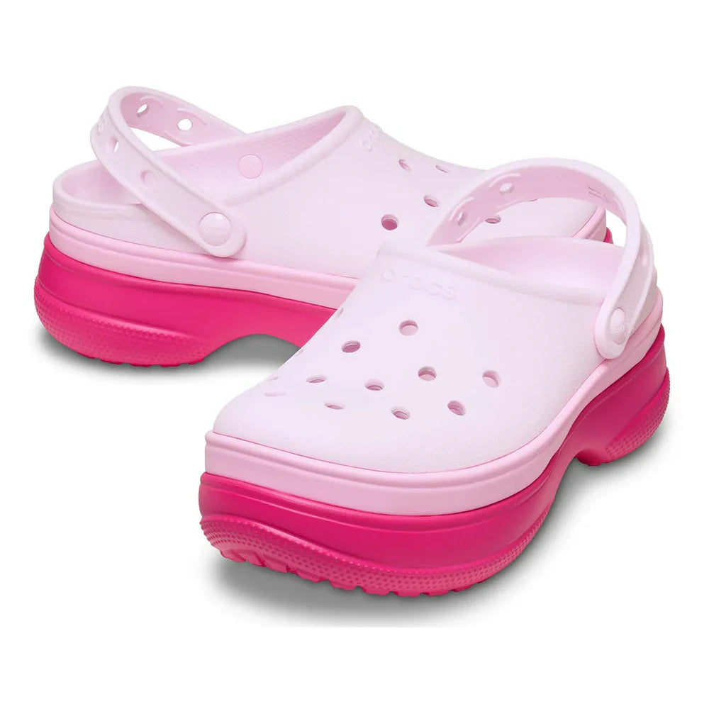 Classic Stacked Clog - Grapeberry