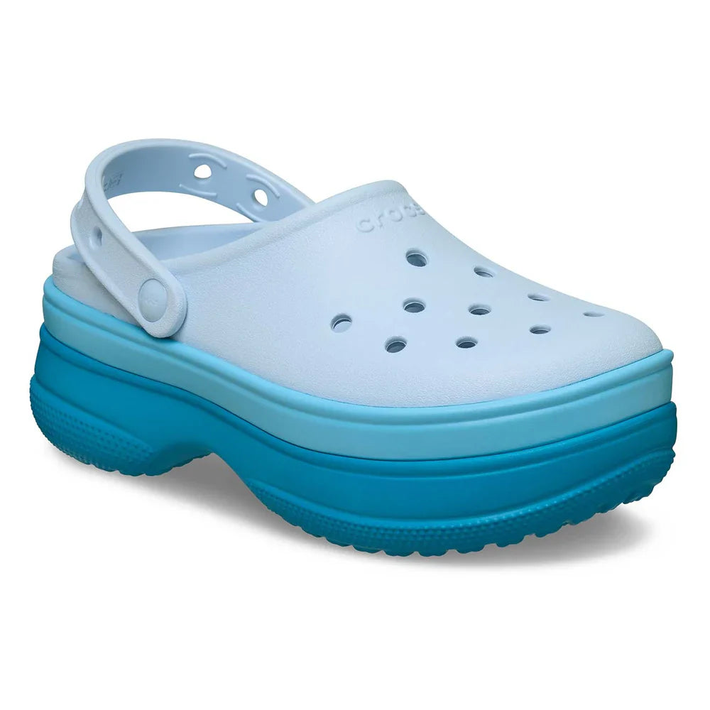 Classic Stacked Clog - Marina