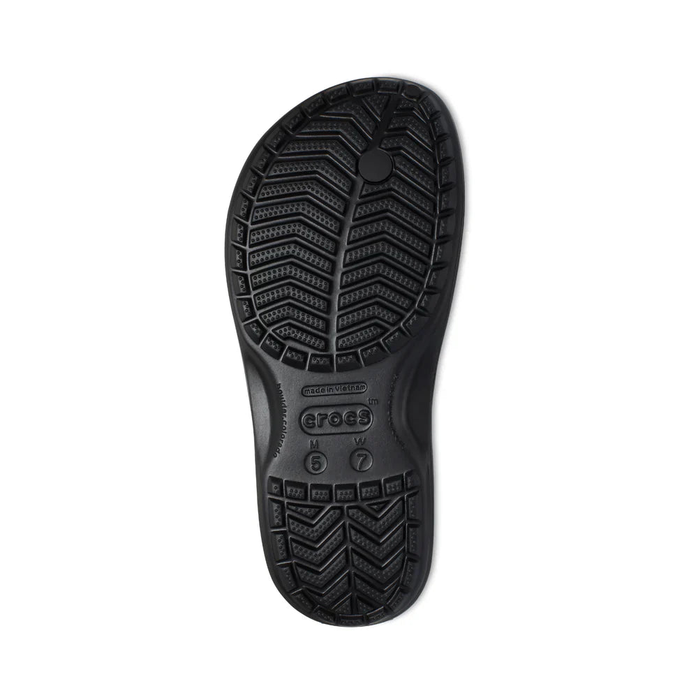 Crocband Flip - Black/Slate Grey