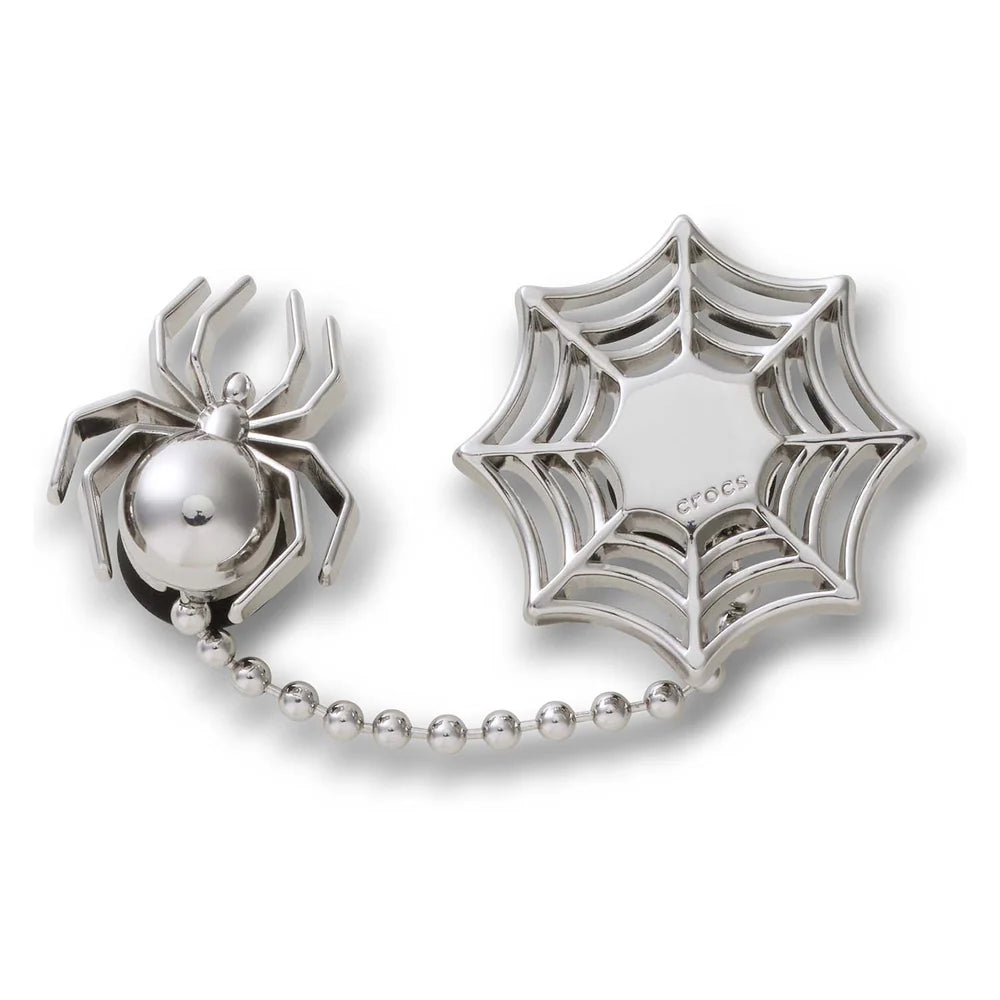 Elevated Spider & Web Jibbitz