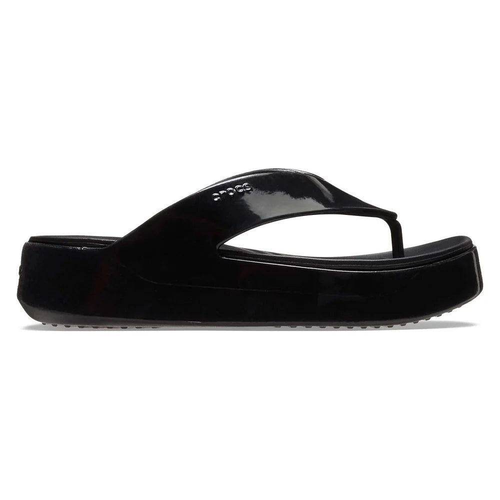 Getaway Platform Patent Flip - Black
