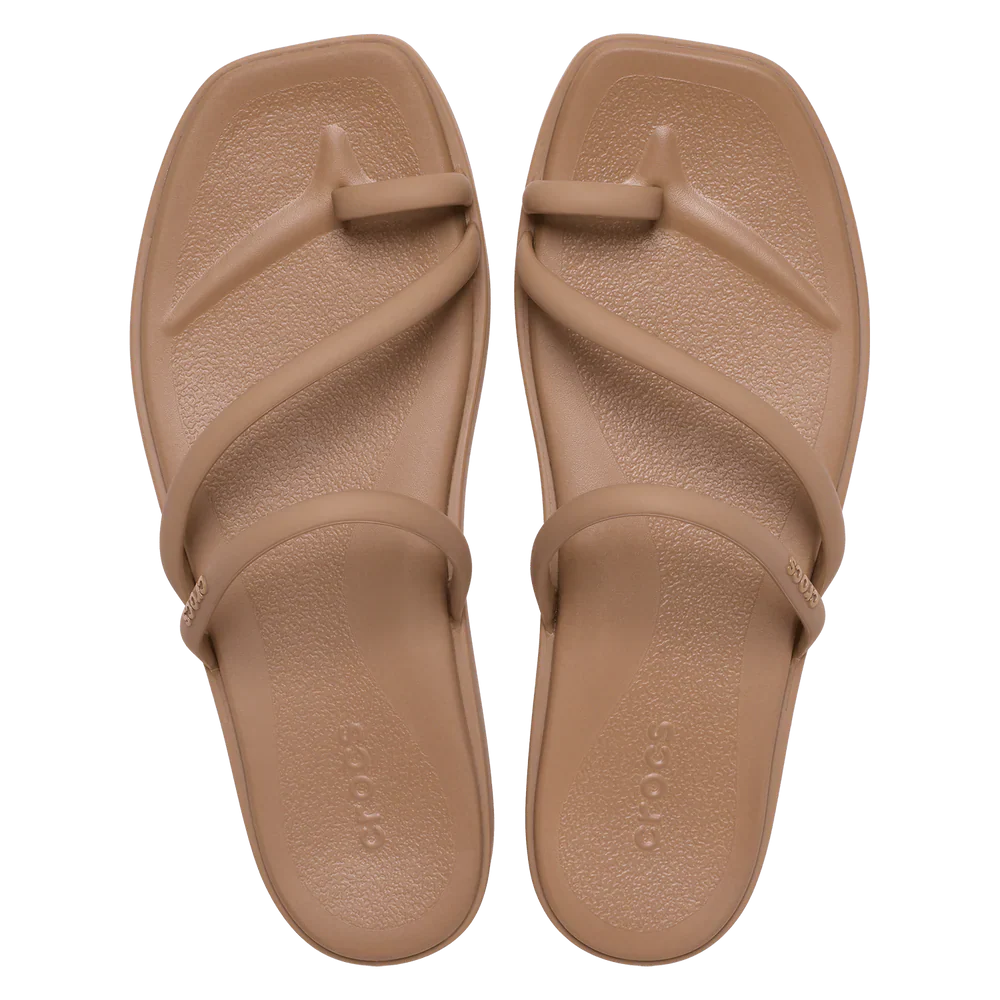 Miami Toe Loop Sandal - Milk Chocolate